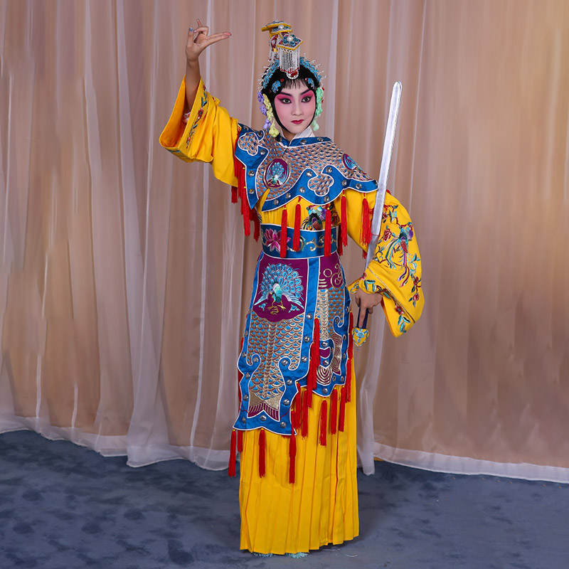 日照霸王别姬虞姬服 软绉别姬服