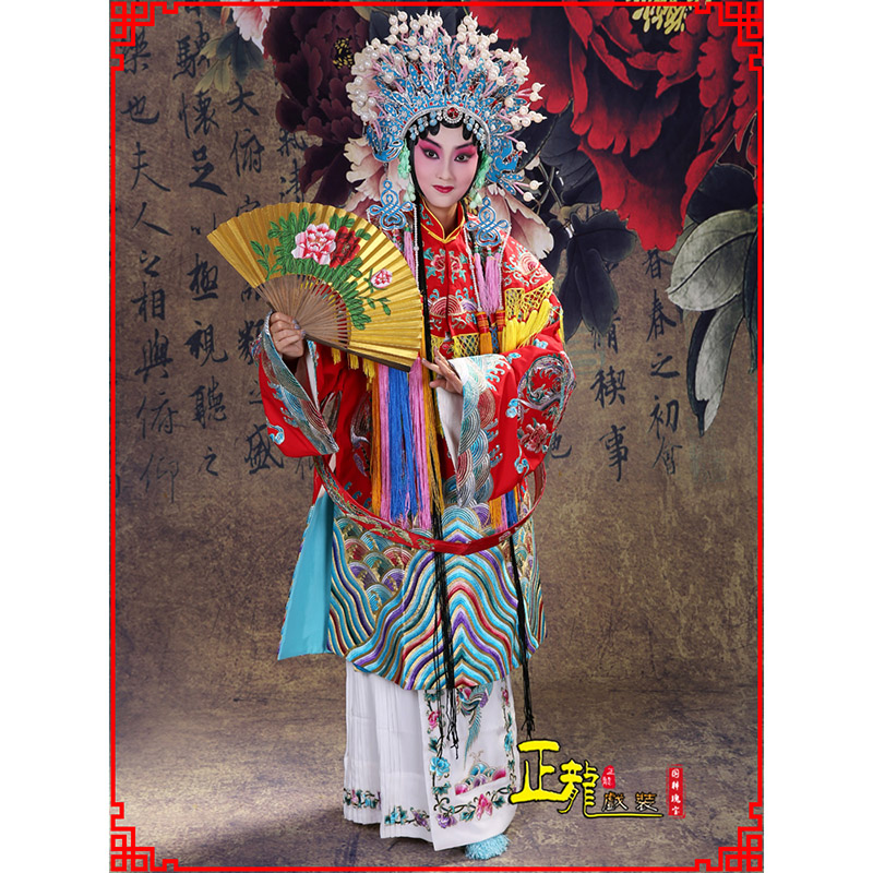 日照凤袍杨贵妃贵妃醉酒 软绉团凤女蟒